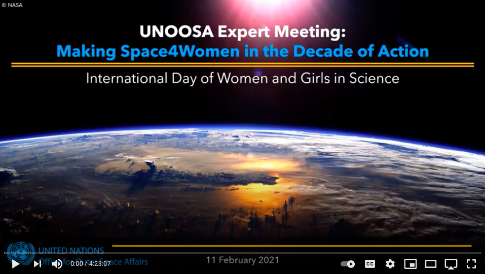 Expert meeting - Making Space4Women in the Decade of Action - 11 February 2021