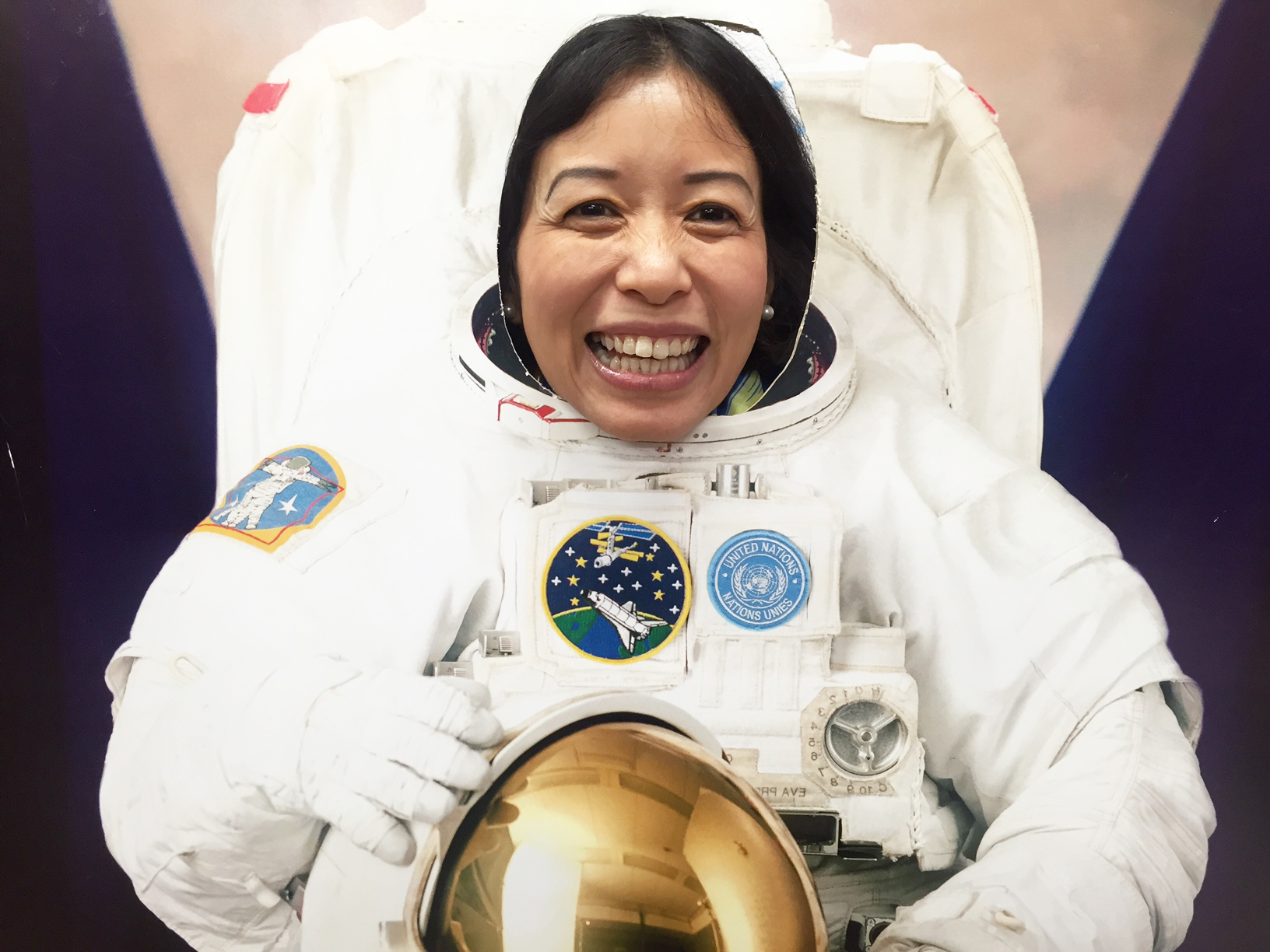 Becoming an astronaut / Photo credit: UNOOSA