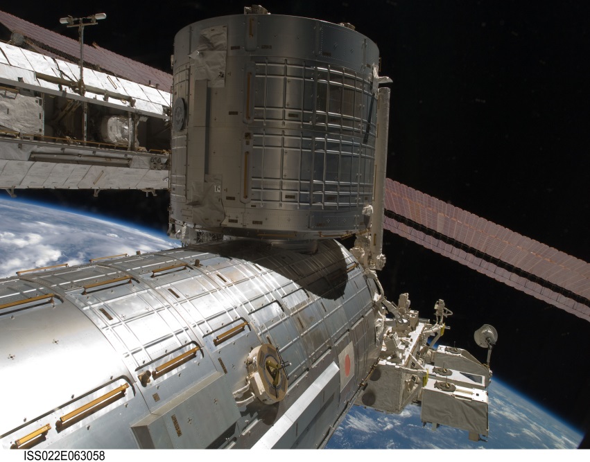 Kibo Module on the ISS. Photo: NASA/JAXA